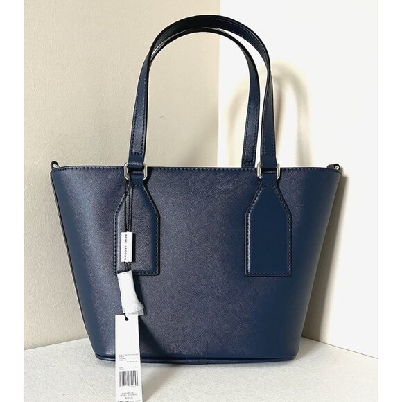 New Marc Jacobs Crossgrain Tote Azure Blue - Picture 5 of 7